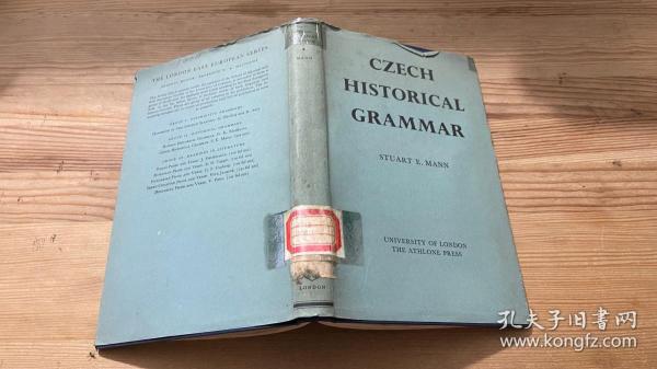 Czech historical grammar（捷克语历史语法）精装 1957年