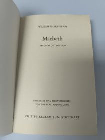 Macbeth ENGLISCH UND DEUTSCH