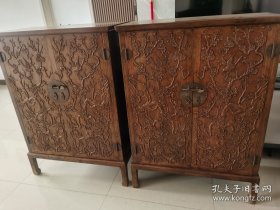 清代海南黄花梨老柜子明清木器海黄老家具黄花梨面条柜