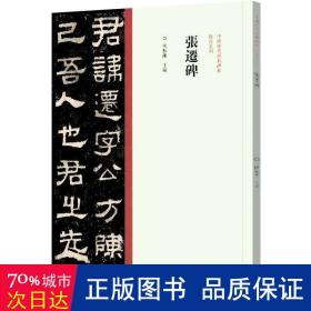 张迁碑 毛笔书法 陈振濂主编