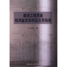 建设工程质量检测鉴定实例及应用指南