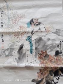 潘保昌、人物画