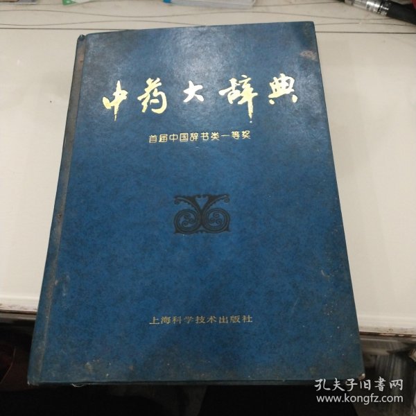 中药大辞典（下册）16开硬精装合售2004年1版13印