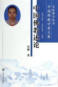 宝庆讲寺丛书·中国佛教述论：中国佛教学者文集