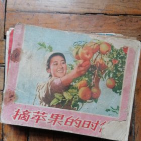 摘苹果的时候