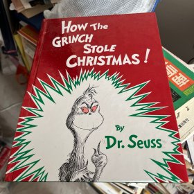 How the Grinch Stole Christmas!兰登书屋英文原版童书 苏斯博士系列 Dr.Seuss