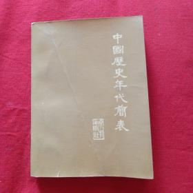 中国历史年代简表