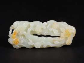 和田玉喜鹊登梅镇纸