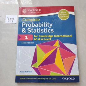 Complete Probability & Statistics 1 for Cambridge International AS & A Level 1