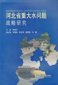 全新正版河北省重大水问题战略研究9787508476629