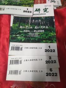 人参研究2022年1.2.6合售