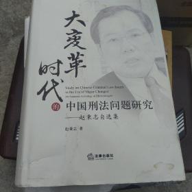 大变革时代的中国刑法问题研究：赵秉志自选集