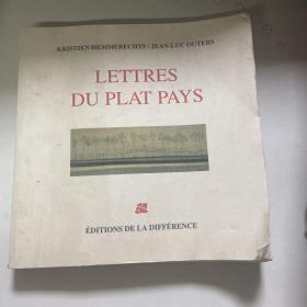 LETTRES DU PLAT PAYS【外文原版】