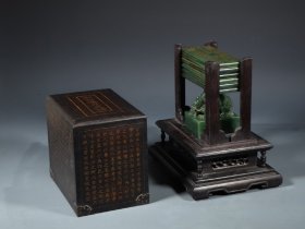 旧藏精品回流和田玉碧玉套装印章