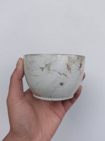 民国描金罐