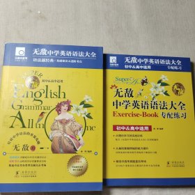 无敌 中学英语语法大全、专配练习 两本合售