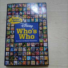 迪士尼人物百科全书最新版 Disney Who's Who