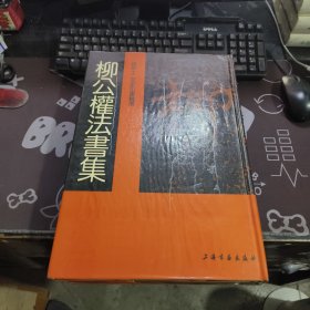 唐宋十二名家法书精选：柳公权法书集（8开精装本）一版一印 有受潮痕迹 黄锈