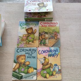 儿童绘本 Corduroy’s Board Book Collection：《Corduroy’s day》+《Corduroy’s Party》+《Corduroy’s Busy Street》+《Corduroy Goes To The Doctor》