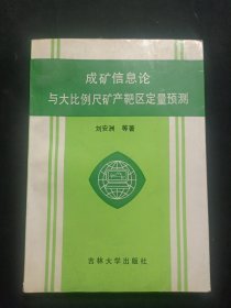 成礦信息論與大比例尺礦產(chǎn)靶區(qū)定量預(yù)測