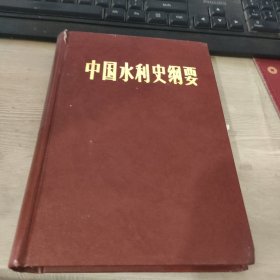 中国水利史纲要 书籍破损有水印
