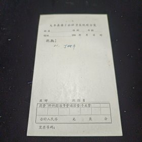 大丰县潘丿公社卫生院处方笺 60年代