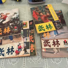 武林杂志 80年代老杂志 9本合售