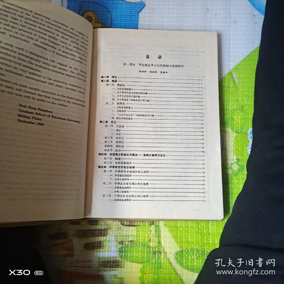 华北地台早古代岩相古地理