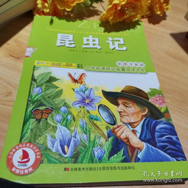 小学新课标正能量阅读书系：昆虫记（彩图注音版）