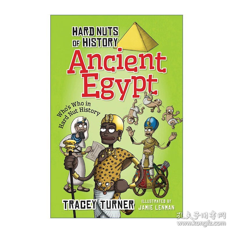 Hard Nuts of History: Ancient Egypt  硬核历史系列 古埃及 全彩儿童历史百科章节书