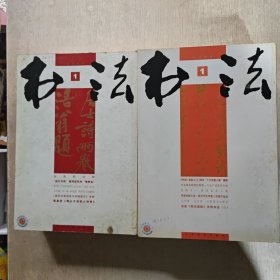 书法 2004年 1-12期 2005年1-12期 (两年24本合售)