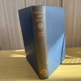 《English Art 1307-1461》 J. P. R. Evans 《1307-1461年的英國藝術(shù)》 1949年出版