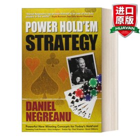 英文原版 Power Hold'em Strategy  德州撲克超級(jí)戰(zhàn)略 英文版 進(jìn)口英語(yǔ)原版書(shū)籍