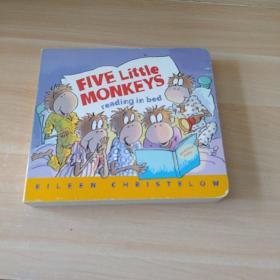 Five Little Monkeys Reading in Bed  五只猴子的阅读时间