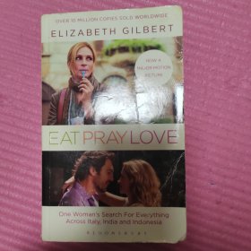 Eat, Pray, Love (Film Tie-In Edition)一辈子做女孩 英文原版