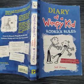 Diary of a wimpy kid #2 rodricd rules 小屁孩日记 2 （美国版，平装）