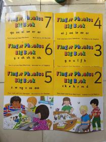 Finger Phonics Big Book (2-7)手指发音大书 6本合售大本