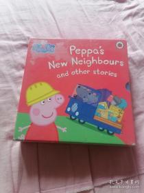 peppa new neighbours and other stories 粉红猪小妹 小猪佩奇（5本精装盒装）英文版绘本