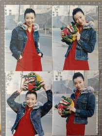 王渝文Michelle WANG照片55张合售(含6寸7张)，均是大嘴鳄鱼当代歌坛原版5寸老照片，实物拍摄有现货，要了可直接下单. 抽14－1－028