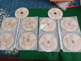 裸碟： Zizi琦琦芭蕾考级教材 启蒙级一级二级 三级四级CD+DVD 共10张光盘