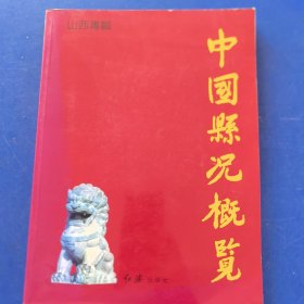 （库存新书）中国县况概览:山西专辑，红旗出版社1993年一版一印