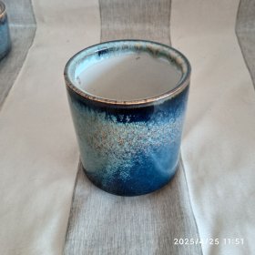 80年代笔筒 中国磁州窑艺