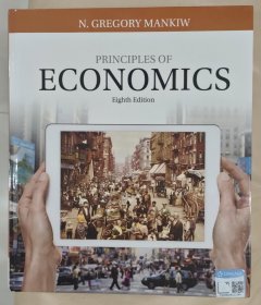 典藏 Principles of Economics 8e Mankiw 曼昆经济学原理第8版 原版 二手教材 硬精装