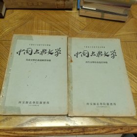 中国古典文学 （先秦文学史讲授纲要初稿、汉代文学作品选注初稿两册一起出售)