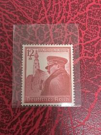 第三帝国 1939 希特勒邮票 五十周岁纪念 精美雕刻版