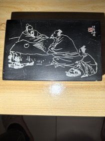 任颐（1840年－1896年）3 ，即任伯年，初名润，字次远，号小楼，后改名颐，字伯年，别号山阴道上行者、寿道士等，以字行，浙江绍兴府山阴航坞山（今杭州市萧山区瓜沥镇）人，清末著名画家。刻石