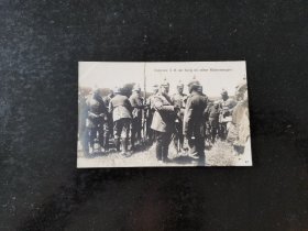 德国1915年符滕堡国王视察军队军邮实寄明信片
品相如图，稀少品种，品相不错。保真，包挂号，非假不退