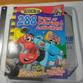 288 pages of Coloring & Activities!