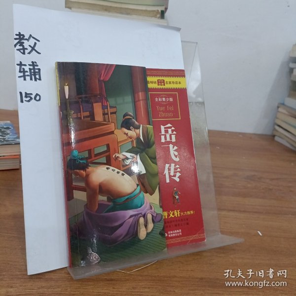 最畅销中外名著名家导读本：岳飞传（全彩青少版）