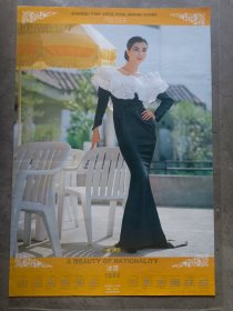对开1994年美女年历画，红颜族